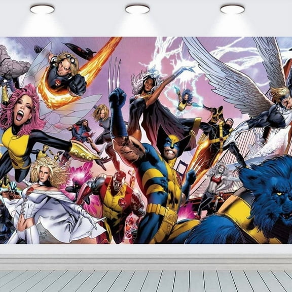 X-Men Taspestry Wall Decor Party Supplies Background BackdropBanner Poster Decor Decorations