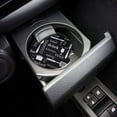thumbnail image 3 of RYLABLUE Kitchen Text Knife and Fork Black Set of 2 Car Coaster for Drinks, Absorbent Ceramic Stone Coasters Cup Mat with Cork Base for Home Kitchen Room Coffee Table Bar Decor, 3 of 5