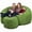 Lime Fur, variant on Ultimate Sack 5000 5-Foot Bean Bag Chair with Footstool Set, Cloud Fur Cover