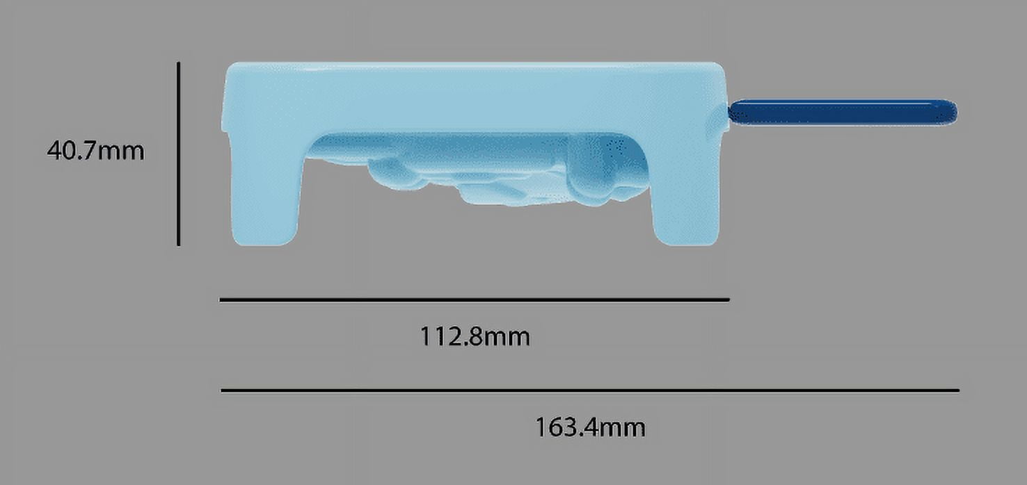 Zak Designs 8 Ice Pop Bluey 4 Pack Stackable Ice Pop Trays, Kids Summer Fun with Bluey, Bingo, Chattermax, and Gnome