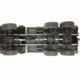thumbnail image 4 of 3PCS Black Plastic and Metal Front Rear Middle Bridge Axle Spare Parts for Fayee FY004 Q64 Q60 B36, 4 of 5