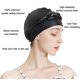 thumbnail image 5 of Gorro de natación de silicona, gorro de baño cómodo, ideal para cabello rizado, corto, medio largo, gorro de natación para mujeres y hombres, gorros de ducha que mantienen el peinado sin cambios Adepaton LRWJ848-2, 5 of 6