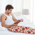 thumbnail image 5 of Honiee Tomatoes for men - a sleek fusion of Straight Pajama Pants, versatile Lounge Pants, and cozy Sleepwear, all rolled into one-Large, 5 of 6