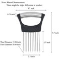thumbnail image 2 of 2PCS stainless steel onion rack slicer, potato cheese rack slicer, 2 of 5