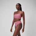 thumbnail image 2 of Speedo Women's Solid Racerback Bikini Swim Tops - Hot Mauve, Size: 2XS, 2 of 3