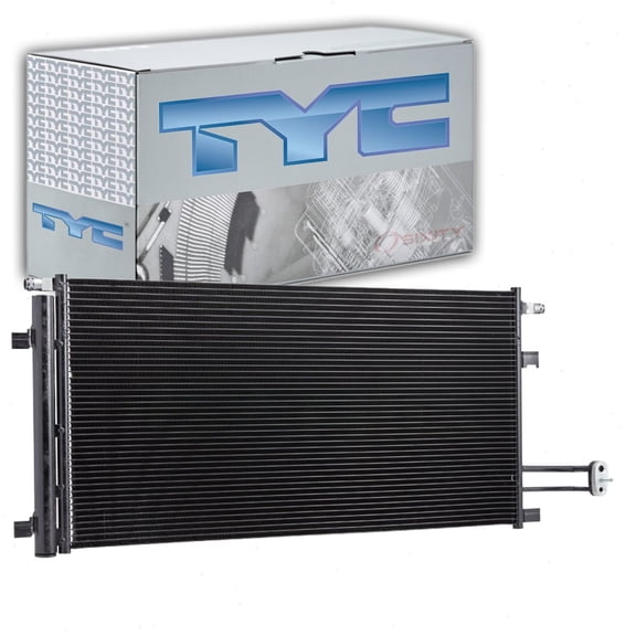 TYC AC Condenser compatible with GMC Sierra 1500 5.3L 6.2L V8 2014-2019