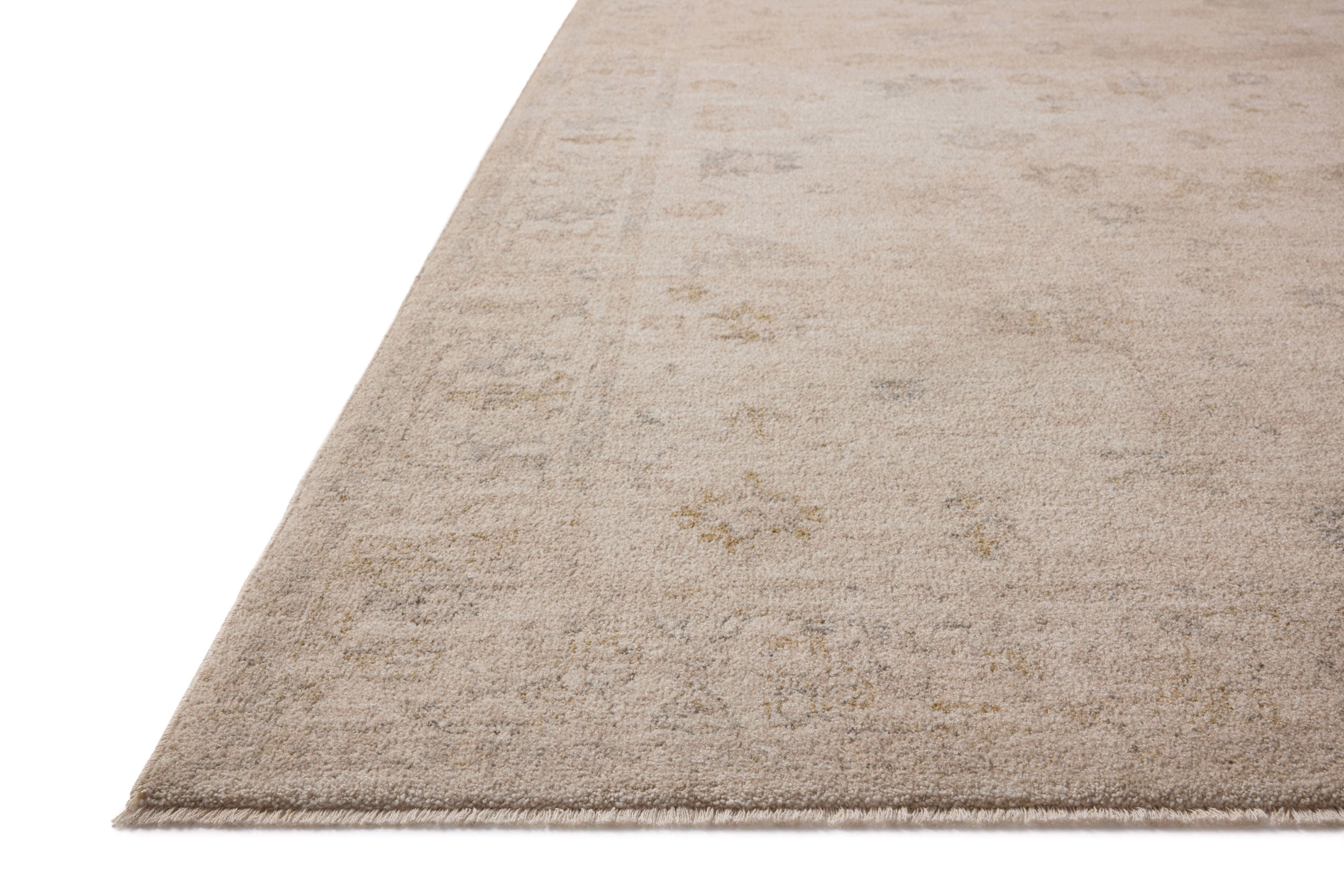 Chris Loves Julia x Loloi Louisa Oatmeal / Stone 2'-7" x 14' Runner Rug