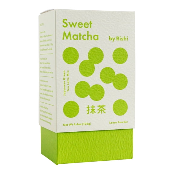Rishi Sweet Matcha Green Tea Powder Mix 4.4 oz. Pack of 2