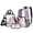 Axolotl Astronaut Rocket Planet Star, variant on Xoenoiee Axolotl Music Note Print Clear Backpack for Kids Girls 3 Pieces School Bag Set with Lunch Box Pencil Case, Lightweight Bookbag Teen Back Packs Transparent Satchel Travel Daypack Bagpack
