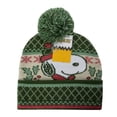 thumbnail image 3 of Peanuts® Snoopy Knit Beanie Pom Pom Hat, 3 of 4