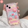 thumbnail image 2 of Funda De Pulsera Para Samsung A23 A12 A50 A24 A14 A32 A52s A21s A04 S A31 A20 A30s A51 A03 A52 A11 A03s A10s A30 A13 A20s A50s 3D Cute Cartoon Kirby Doll Blanda Para Teléfono, 2 of 3