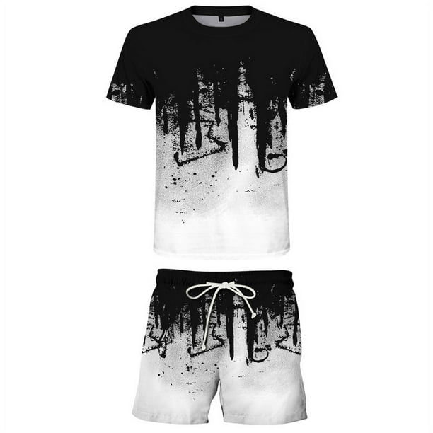 Kakina CMSX Summer Shirts for Men Clearance Men's Fashion Casual Suit