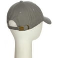 thumbnail image 3 of Customized Letter Intial Baseball Hat A to Z Team Colors, Light Grey White Red Letter I, 3 of 4