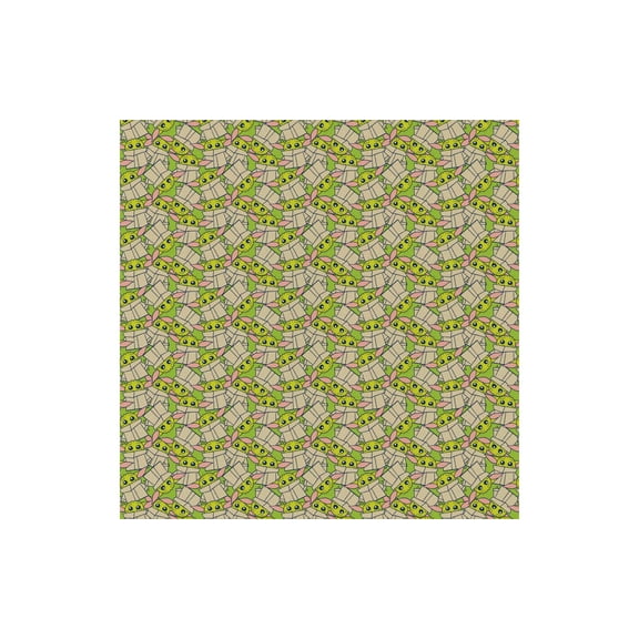 Mandalorian Grogu Stack 2 Yard Cut Cotton