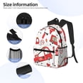 thumbnail image 3 of Balery Fire Truck Mochila para Mujeres y Hombres, Mochila Ligera Casual para Viajes, Mochila Clásica Básica para la Universidad, 3 of 6