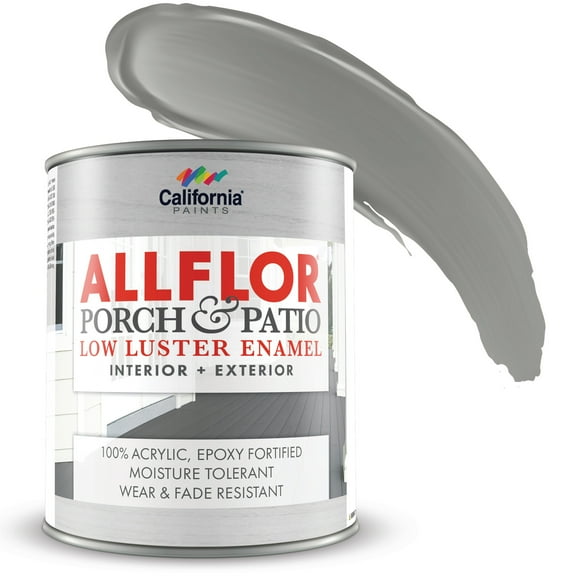 California Paints ALLFLOR Porch, Coast Guard Gray, 1 Quart
