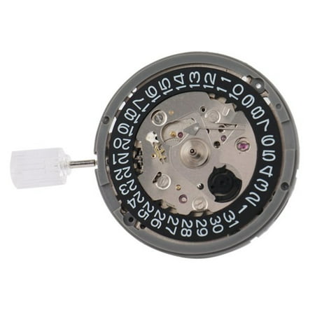 

NH35/NH35A High Accuracy Mechanical Movement Date At 3 Black Datewheel 24 Jewels Automatic Self-Winding