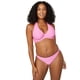 thumbnail image 1 of Gorgeous - Top de Bikini Texturizado para Mujer (Rosa), 1 of 4
