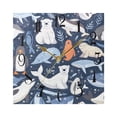 thumbnail image 5 of Bear Seal Penguin Wall Clock Decorative Square Silent Non-Ticking Operated Clocks Aesthetic for Bedroom Living Room, 5 of 8