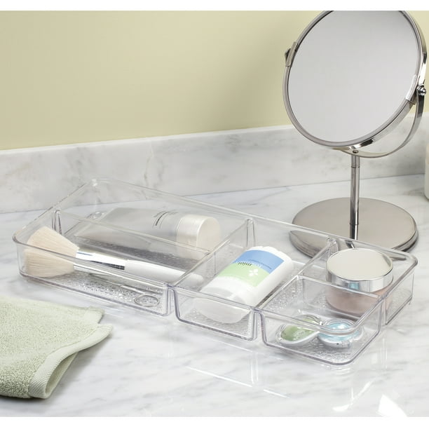 InterDesign 48750 Rain Divided Organizer Tray 2