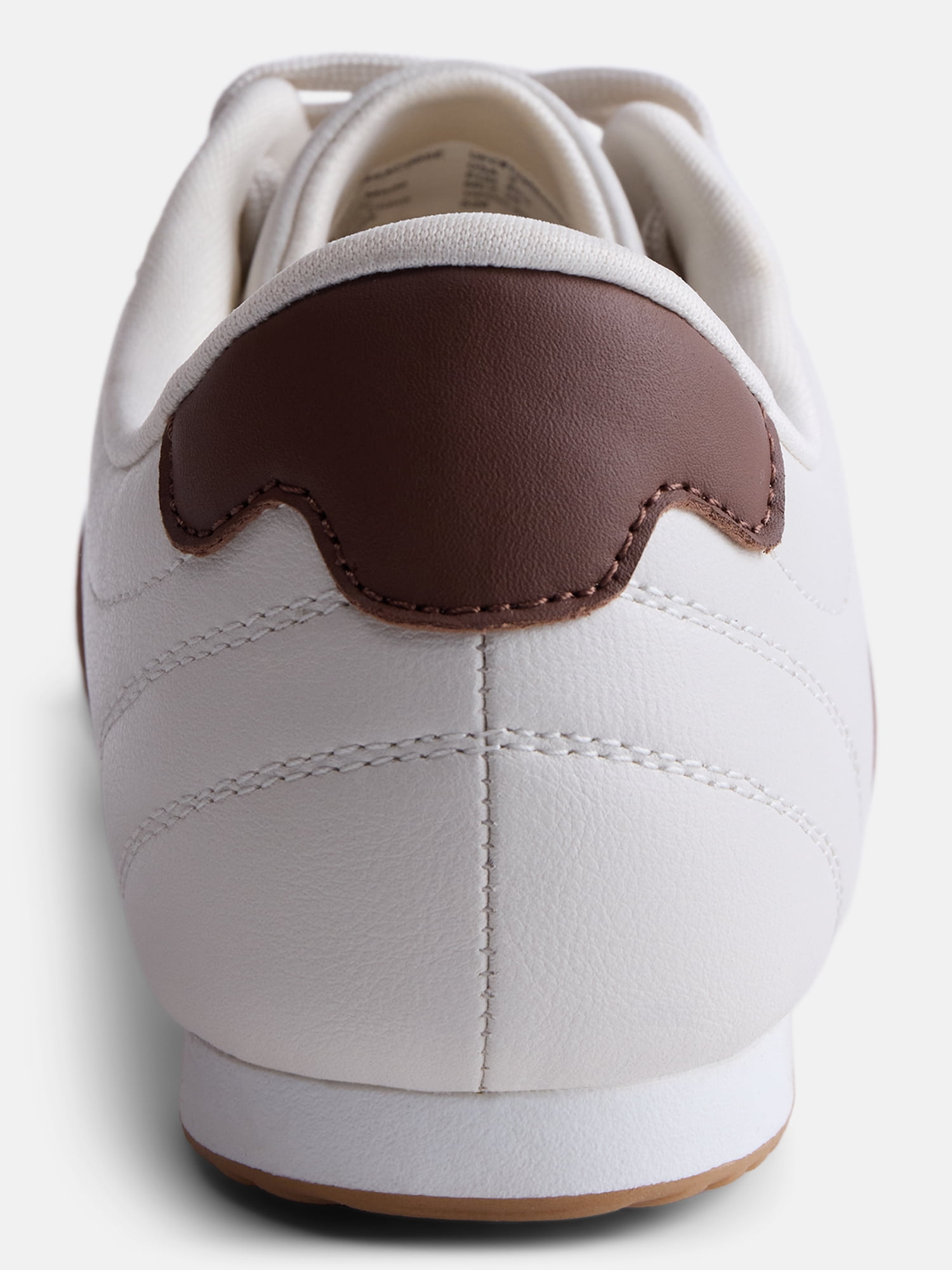 No Boundaries Women's Quilted Lace Up Sneakers