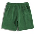 thumbnail image 2 of YUEVORA Casual Shorts for Men, Drawstring Elastic Waist Shorts, Knee Length Relaxed Fit Athletic Shorts with Side Pockets, 2 of 6