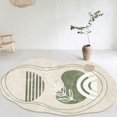 thumbnail image 1 of Rugs for Living Room Irregular Shape Modern Abstract Area Rug Aesthetic Rug for Livingroom Bedroom Diningroom Home Office Floor Carpet Rugs, 1 of 1