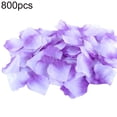 thumbnail image 2 of Zeus 800Pcs Artificial Silk Rose Flower Petals Wedding Party Ceremony Table Decor, 2 of 7