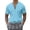 Blue, variant on Sngxgn Men's Short Sleeve Regular Fit with Polo Shirt(Green,L)