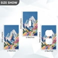 thumbnail image 7 of Yayeee Blank Wall Plate Cover 1-Gang 4.5"x2.7" Home Unused Decorative Outlet, Abstract Snow Mountain, 7 of 7