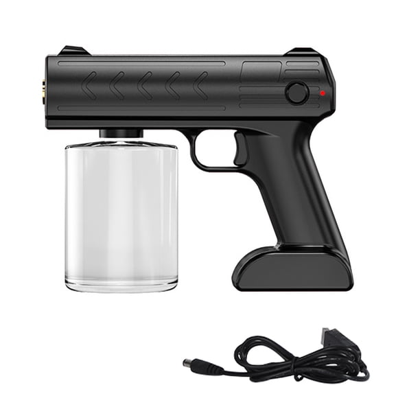 Atomizador de limpieza, atomizador de mano recargable, máquina pulverizadora eléctrica ajustable de 300 ml, color negro Inevent HA006466-01B