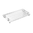 thumbnail image 4 of Bandeja rectangular para servir Strade Fareast Limited acrílica con asa 40 cm x 19,7 cm x 5,5 cm, 4 of 8