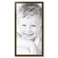thumbnail image 2 of ArtToFrames 21" x 42" Black Panel With Gold Lip Picture Frame, 21x42 inch Multi Wood Poster Frame (WOM-5092),  Pack, 2 of 7