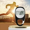 thumbnail image 2 of Pedometer for Walking, Portable Walking Pedometer 3D Step Counter, Simple Electronic Steps Tracker with Carabiner, 2 of 7