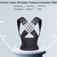 thumbnail image 2 of Corrector de postura para espalda y cuerpo, cinturón de soporte lumbar ajustable para hombros y columna vertebral., 2 of 4