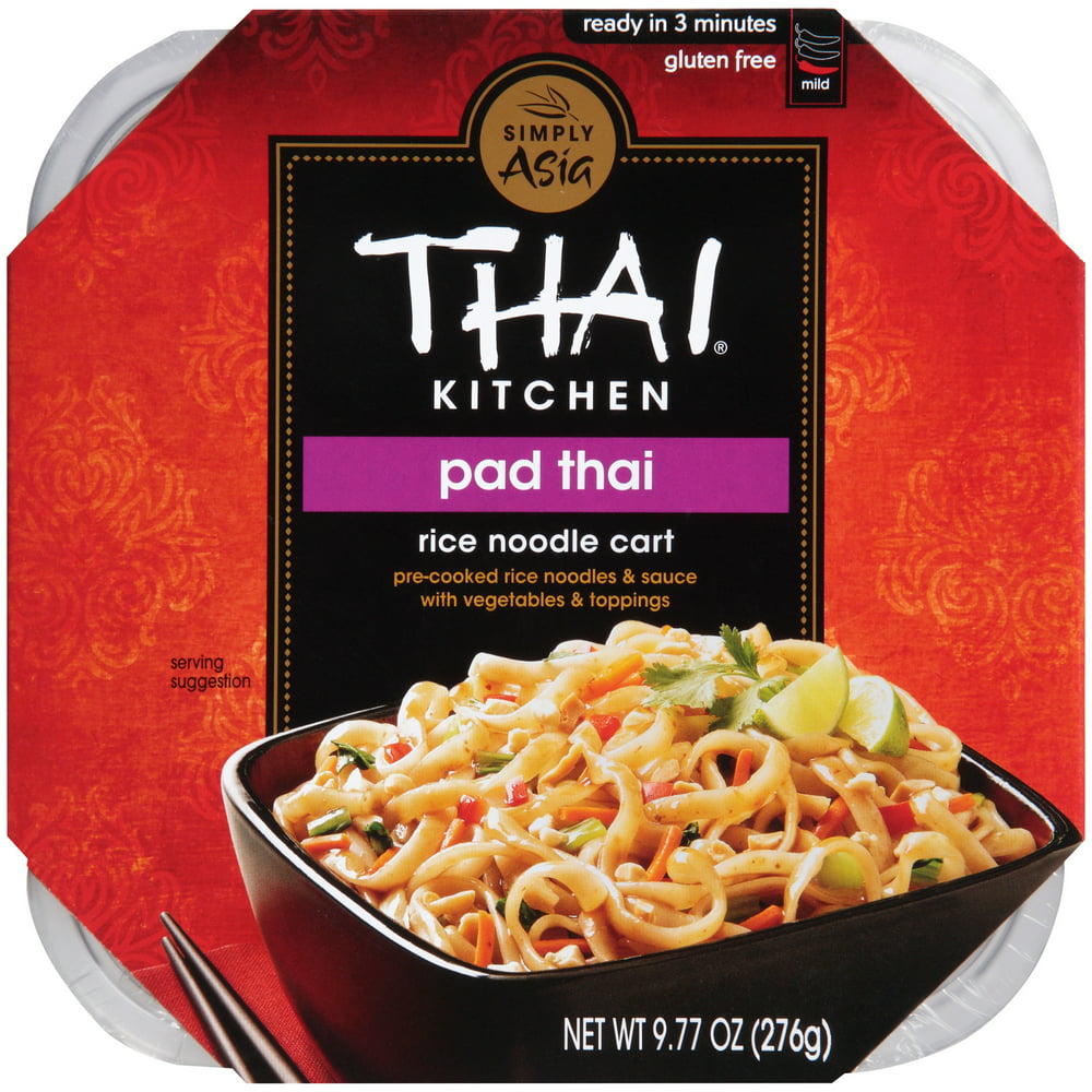 Thai Kitchen Gluten Free Pad Thai Rice Noodle Cart 9 77 oz  Walmart  
