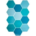 thumbnail image 3 of Truu Design Self-Adhesive Decorative Hexagon Wall Decals, 3 of 3