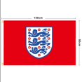thumbnail image 2 of Bandera gigante de fútbol oficial de la 3 Copa de Europa de Inglaterra, 90x150cm, adecuada para celebraciones en bares y casas, 2 of 7
