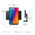 thumbnail image 4 of Monitor BenQ PD2506Q IPS QHD 1440p preparado para Mac de 25 pulgadas, 4 of 6