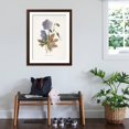 thumbnail image 3 of Art.com Meadow Cranes-Bill Art Print by Gwendolyn Babbitt, Brown Frame Wall Art, 32" x 40", 3 of 5