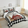 Free Shipping! Farmhouse Style Comforter Set, Country Windmill Decor