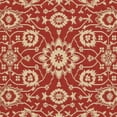 thumbnail image 3 of SAFAVIEH Courtyard Blake Traditional Indoor/Outdoor Area Rug Red/Cream, 2'7" x 5', 3 of 4