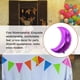thumbnail image 5 of Billuyoard 2 piezas de globos de cumpleaños, material de papel de aluminio decorativo, suministros para la casa del bebé de un año, globo elástico en Kits de decoración para fiestas Violeta Billuyoard HA060458-07, 5 of 6