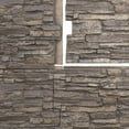 thumbnail image 6 of Ekena Millwork Lightweight Canyon Ridge Stacked Faux Stone Siding Panel, Cascade River, 4.7 lb, 6 of 9