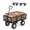 Black, variant on 800 LBS Heavy Duty Garden Cart Wagon, All-Terrain with 10 Inch Pneumatic Tires and Removable Mesh Sides Outdoor Yard Cart for Landscaping Farm Backyard - Black