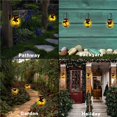 thumbnail image 3 of Solar Flame Lantern Lights Flickering Flames Hanging, Waterproof Outdoor Decoration Lighting Lanterns, Solar Powered, 3 of 8
