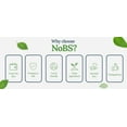 thumbnail image 2 of NOBS (No Bad Stuff) Toothpaste Tablets - Nano Hydroxyapatite, Fluoride & Plastic Free, Eco & Travel Friendly - Remineralize with NHA (1 Month), 2 of 6