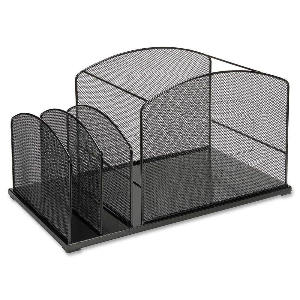 Lorell, LLR95254, Steel Mesh Hanging File Desktop Organizer, 1 Each