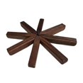 thumbnail image 2 of Salvamanteles de madera para bebidas, posavasos para decoración del hogar, soporte para ollas, MESA CENTRO de MESA, salvamanteles plegable para ollas nuez, 2 of 10