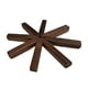 thumbnail image 2 of Salvamanteles de madera, tapete de madera para mesa, almohadilla resistente al calor, posavasos plegable para platos, soportes para ollas calientes, nuez, 2 of 9